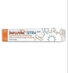 Be aware of two new influenza vaccine licensures: Influvac Tetra 2020 2021 Vaccine Inactivated Influenza Vaccine 0 5ml In 1 Prefilled Syringe Prescription Rs 1680 Syringe Id 22645830588