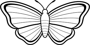 The wing pattern has different sizes of small areas that you can use for the coloring area. Free Printable Butterfly Coloring Pages For Kids Butterfly Coloring Page Butterfly Black And White Butterfly Clip Art