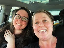 And we're off! I scooped up @colettelikesstuff