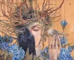 Shadowscapes The Art Of Stephanie Law Art Watercolor On Wood Fantasy Art