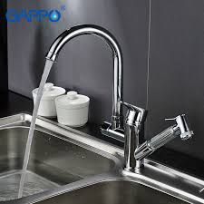 Heable kitchen sink mixer tap with pull down sprayer chrome. Black Led Heable Modern Pull Down Kitchen Sink Mixer Tap Single Lever Copper And Silicon Hose Monobloc 360 Degree Rotation Spout Taps Animatolka Pl