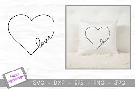 Download Free Svgs Download Love Svg In A Heart Valentine Svg Handlettered Free Design Resources