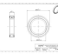 6708-2RS 67 68 69 Series Thin Section Bearings | BSPD ...