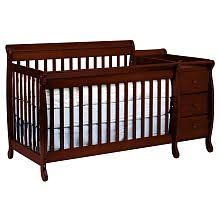 Davinci Kalani 4 In 1 Crib And Changer With Toddler Rail Cherry This One Got 5 Stars Crib And Changing Table Combo Baby Furniture Baby Cribs