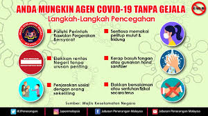 Stay safe, stay at home, protect yourself and the vulnerables ! Anda Mungkin Agen Covid 19 Tanpa Gejala Jabatan Penerangan Malaysia