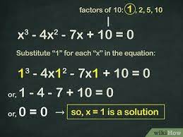And the cubic equation has the form of ax 3 + bx 2. How To Factor A Cubic Polynomial 12 Steps With Pictures