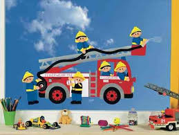 Fischer Fensterbilder Feuerwehrauto Basteln Fensterbilder Fensterbilder Kinderzimmer