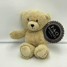Fao Schwarz Tan Teddy Bear Plush 10 New Stuffed Animal Soft Toy 2018 Faoschwarz Soft Toy Animals Teddy Bear Plush Bear Plush
