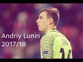 Andriy Lunin - 2017/18 Saves | Welcome to Real Madrid - YouTube