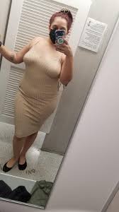 I was so excited to buy this dress. The first thing Nmom said was your  boobs are too big and you look fat : rMomForAMinute