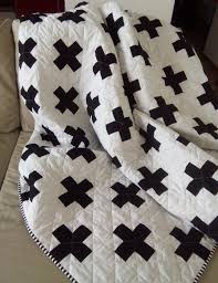 Black And White Quilt Patterns Plus Quilt X2f Swiss Crosses Quilt X2f Black Amp By Hearttoheartquilts Plus Quilt Cross Quilt Colorful Quilts