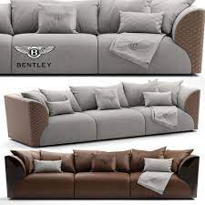 Sofa Bentley Home Winston Sofa 3d Model Price Render Rendering 3dmodels Vray Design Luxury Furniture Sofa Bentley Furniture Living Room Sofa Design