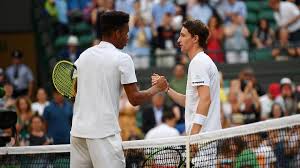 Ugo humbert celebrates beating world no. Wimbledon 2019 Felix Auger Aliassime Bows Out As Ugo Humbert Sets Up Novak Djokovic Tie Eurosport