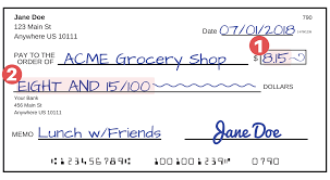 Use printing instead of cursive,if possible. See How To Write Dollars And Cents On A Check