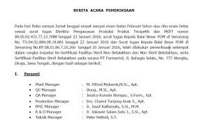 Pedoman teknis cara distribusi obat yang baik (berita. Seperti Apa Audit Bpom Di Industri Farmasi Farmasi Industri
