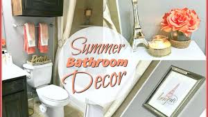 Just because your bathroom is short on space does not mean that it has to be short on style. Decorate With Me Small Bathroom Decor Summer 2018 Youtube
