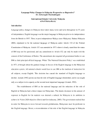 Education during british colonization 2.1 british policy on education during the 4. Pdf Language Policy Changes In Malaysia Progressive Or Regressive Uma Bala Academia Edu