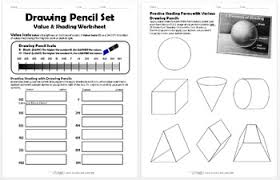 Drawing Pencil Set Value And Shading Worksheet Pencil Drawings Art Worksheets Pencil Drawing Tutorials