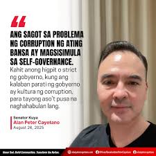 Sent to me by a Philippino friend We put family first, then kababayan next.  We're into tribalism. We prioritize our needs over others. We have colonial  mentality, we praise anything foreign, any