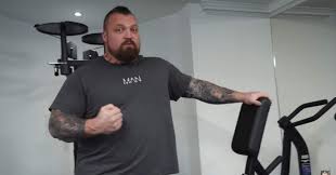 Is he dead or alive? Eddie Hall Shows Off New Home Gym With Boxing Ring And Pool Fitness Volt