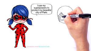 How to draw nooroo kwami from miraculous ladybug step by step, learn drawing by this tutorial for kids and adults. How To Draw Miraculous Ladybug Step By Step Chibi å½±ç‰‡ Dailymotion