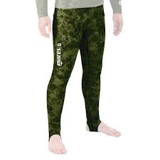 Mares Rash Guard Pants Camo Green