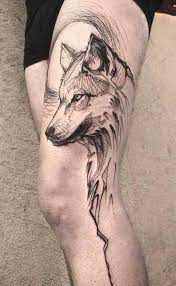 Click For 28 Impressive Leg Tattoos Tribal Temporarytattoos Tatuaje Tattoosupplies Tattooremoval Tattoomachi Wolf Tattoo Sleeve Wolf Tattoo Wolf Tattoos