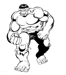 Jumping hulk coloring page from hulk category. Hulk Pictures To Color Coloring Home