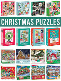 Many people think it's a simple process, but it takes time, care and skill! Must Have Christmas Puzzles Of All Sizes Eighteen25