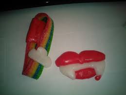 This Is What I Made With Air Heads Step By Step Materials 1 Air Heads Extreme Candy 2 Red Cherry Airhead Extreme Candy Airheads Candy Air Head Extreme