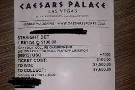 The Usc Fan Who Bet 100 On The Trojans To Win The 2020 Cfp The Athletic