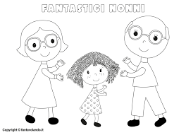 Un disegno da colorare per augurare una buona festa dei nonni alla propria nonna e dirle…. Festa Dei Nonni Fantastici Nonni Storia Animata Fantavolando