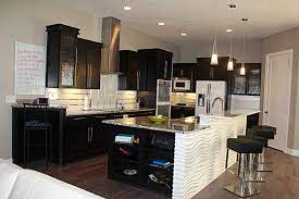 Textures 3d Kitchen Island Installation How To Install Kitchen Island Kitchen Design Mdf Wall Panels