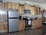 White Stained Hickory Cabinets