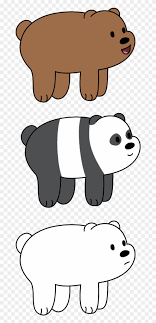 We bare bears fan art created by myself. We Bare Bears We Bare Bears Grizzly Panda Hd Png Download 800x1776 4981982 Pngfind