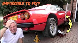 Ferrari 308 start up without silencer, Copyright issues + a tour of my ...