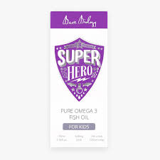 Super Hero Omega 3 Fish Oil Liquid