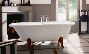 Die badewannen von villeroy & boch zeichnen sich durch eine vielseitige formensprache aus, da sie fast ausschließlich aus dem leicht zu modellierenden sanitäracryl gefertigt. Badewannen Freistehende Badewanne Im Vintage Stil