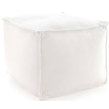 Create the perfect outdoor ensemble with the help of our casual but sophisticated cylindrical pouf that brings same height as my swing chair, so is comfortable, just very diassapointed with colour as does not match my black and white scheme at all. Pine Cone Hill Solid White Indoor Outdoor Pouf 25 Wx23 Lx17 H Wayfair