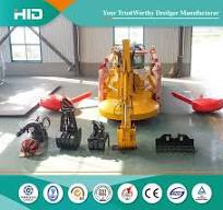 Self Propelled Piling Backhoe Dredging Watermaster Amphibious Multi-Functional Dredger