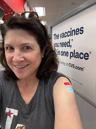 Vaxxed and boosted! Glad to be in California where we believe in science! I  made my appointments at CVS for the new Covid booster (Moderna) and flu  shot online and stated that