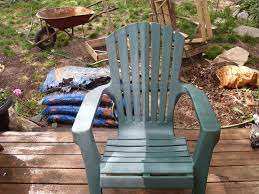 Breathe New Life Renew Into An Oxidized Pvc Deck Chair Ready For Tha Landfill Plastic Patio Chairs Plastic Outdoor Furniture Plastic Patio Furniture
