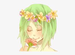 The most common flower crown anime material is paper. Anime Anime Girl And Girl Image Gumi Vocaloid Flower Crown Png Image Transparent Png Free Download On Seekpng