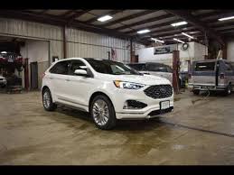 2020 Star White Ford Edge Titanium Awd Ft6820 Motor Inn Auto Group Youtube