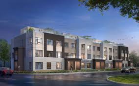 Milan Collection At Stationwest Rear Lane Townhomes Featuring 2 Car Garages And Rooftop Terraces Maison Architecte Maison Architecte