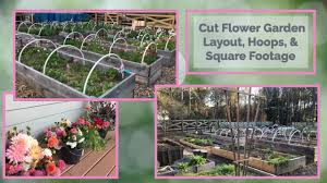Although the cut flowers may be an important part of the business, they rarely constitute the majority of sales for the business. Cut Flower Garden Layout Hoops And Square Footage A Mini Flower Farm Way More Ranunculus Youtube