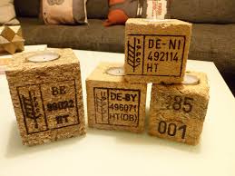 Pet bottom bottle candle holder. Pallet Blocks Candle Holder 1001 Pallets Block Candles Pallet Candle Candle Holders