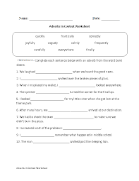 Adverbs Worksheets Regular Adverbs Worksheets Adverbs Worksheet Adverbs Worksheets