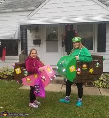 Maybe you would like to learn more about one of these? Mario Kart Luigi And Princess Peach Costume