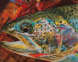 Take a break to stroll along the picturesque potomac river, visit eateries and shops on old town's cobblestone streets, or admire some of the local art in tucked away galleries. Fall Cutthroat Painting By Dalton Art Studios